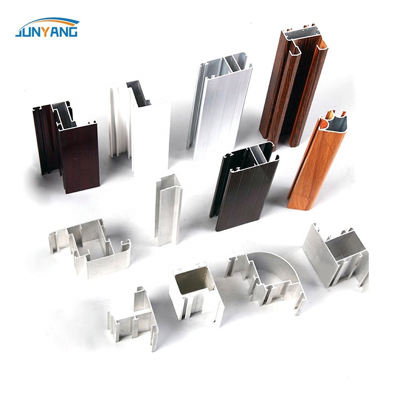 6061 6063 T5 T6 Aluminum Extrusion Kitchen Cabinet Wardrobe Frame Glass Door&Windows Aluminum Profile