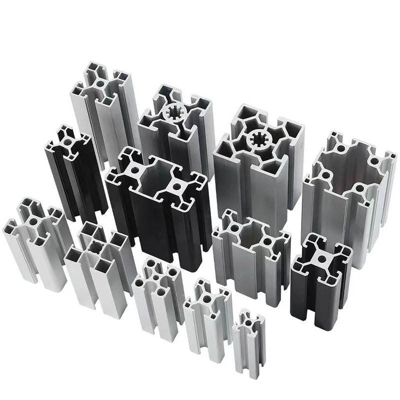Focus On Aluminum Profile Processing Customized Aluminum Profiles Anodized T Slot Aluminum Profiles Extrusion Frame