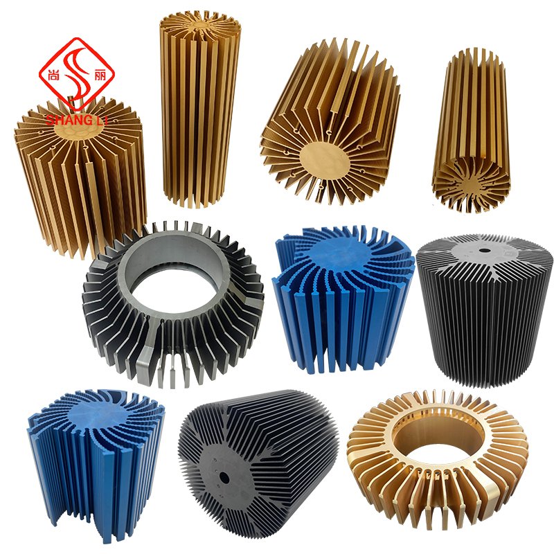 Custom 6061 6063 Heatsink Aluminum Profiles Flat Aluminum Profile Supplier Heat Sink Include Cutting Bending Welding Punching