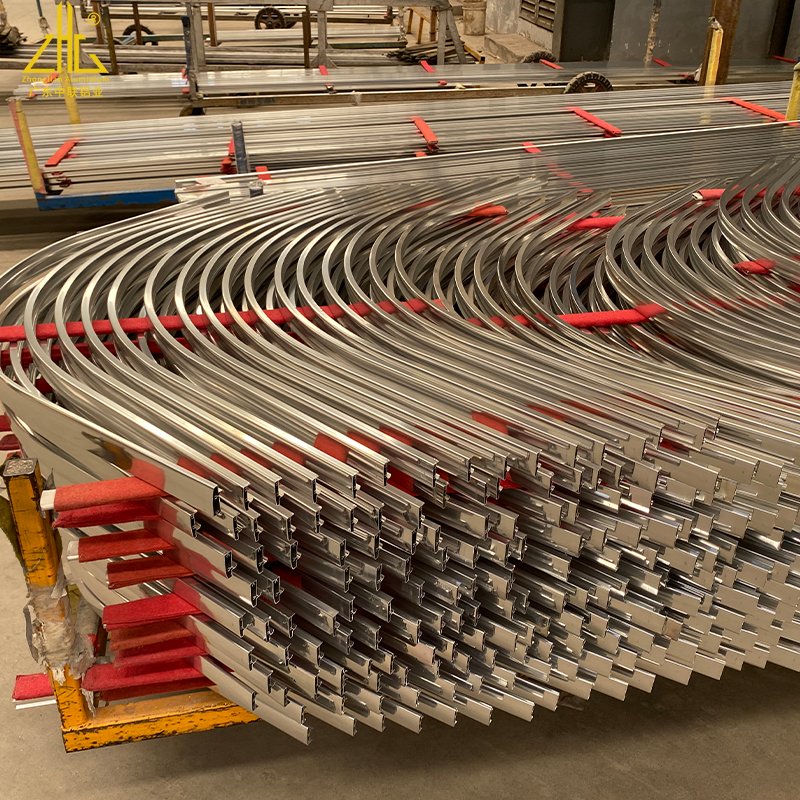 High Precision Laser Anodized Cutting Bending CNC Aluminium Profile 6060 Cnc Industrial Aluminium