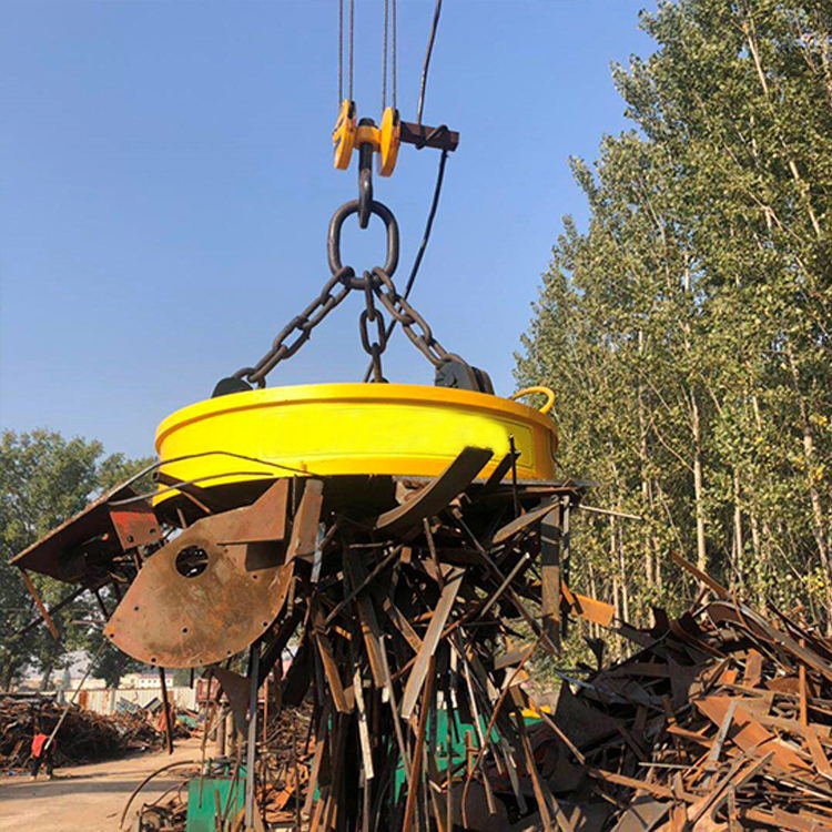 CE Certificate Lifting Electric Magnet DC 220V Industrial Magnet For Steel Scrap