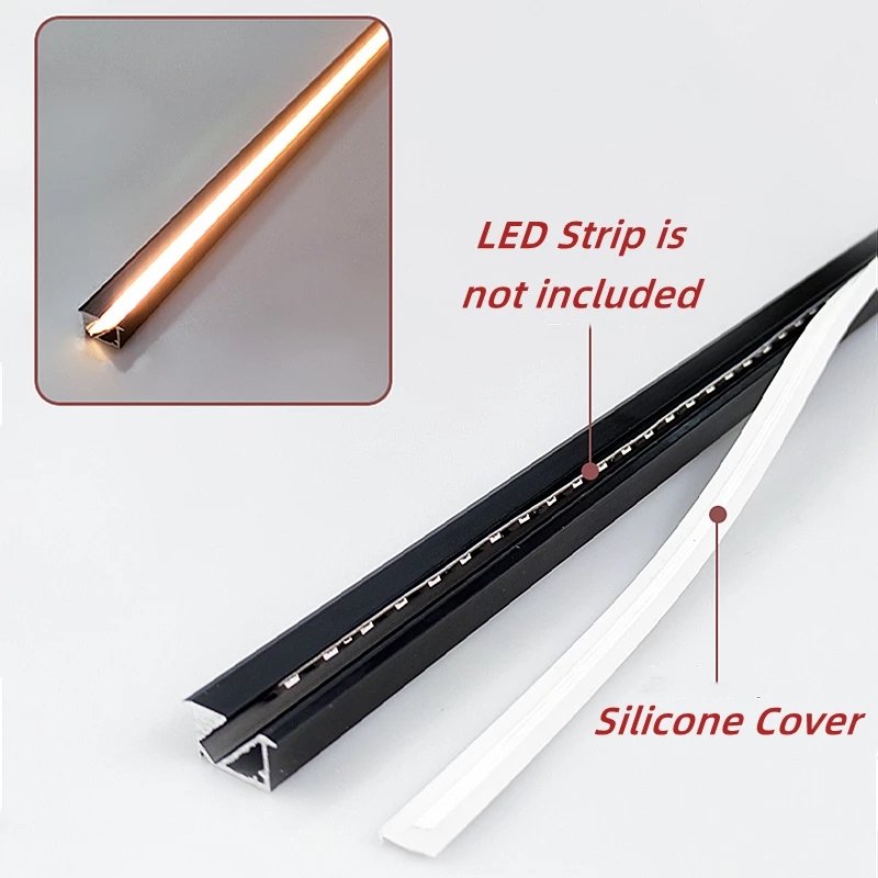 High quality led channel for lighting recessed 6063 aluminum heat sink extrusion led aluminum profile for closet/cabinet