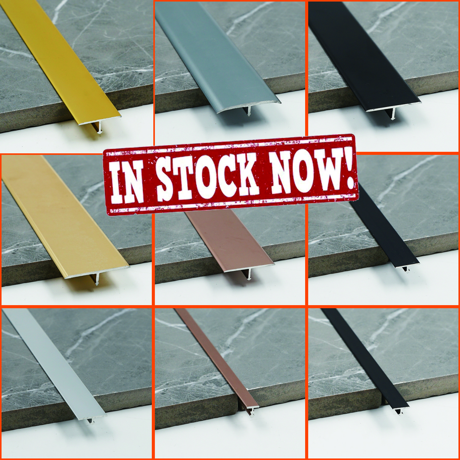 LENWA Aluminum Ready in Stock 100pcs Acceptable T/L/U Shapes Profiles Decorative Aluminum