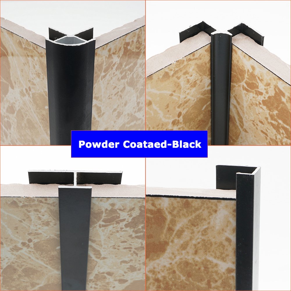 LENWA Aluminum Ready in Stock 100pcs Acceptable T/L/U Shapes Profiles Decorative Aluminum