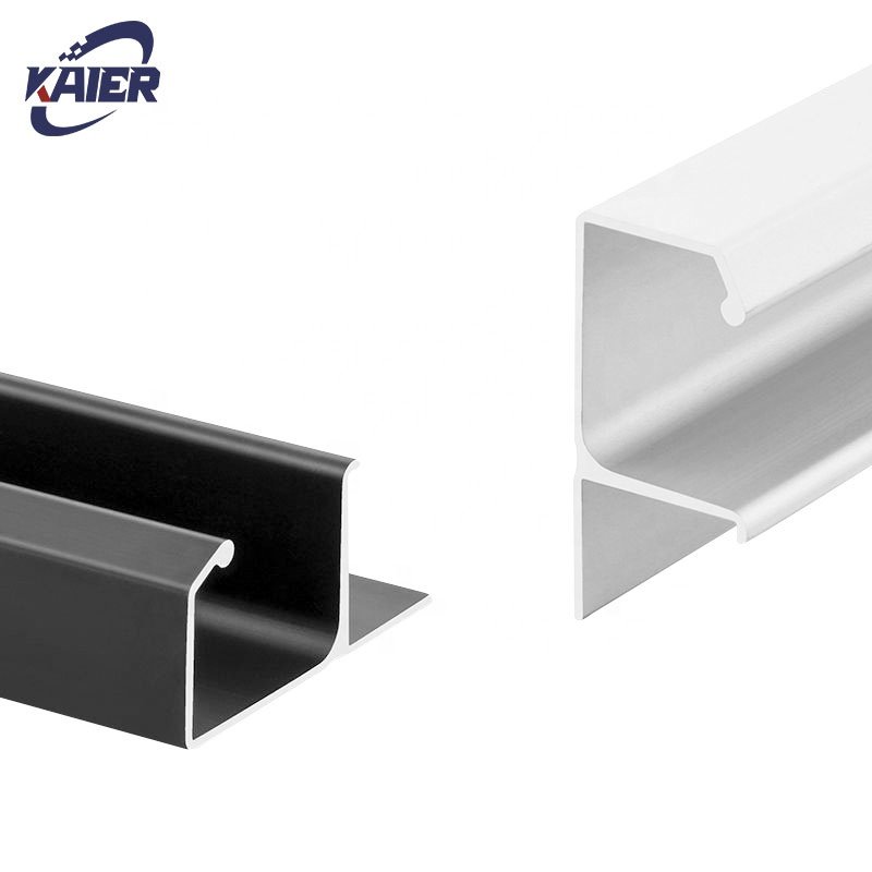 Furniture accessories for closet door wardrobe door Aluminium Profile for kitchen cabinet doors