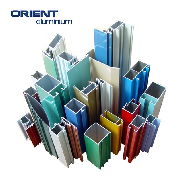 China supplier windows and doors aluminium profiles fabrication materials anodized thermal break aluminium profiles catalogue
