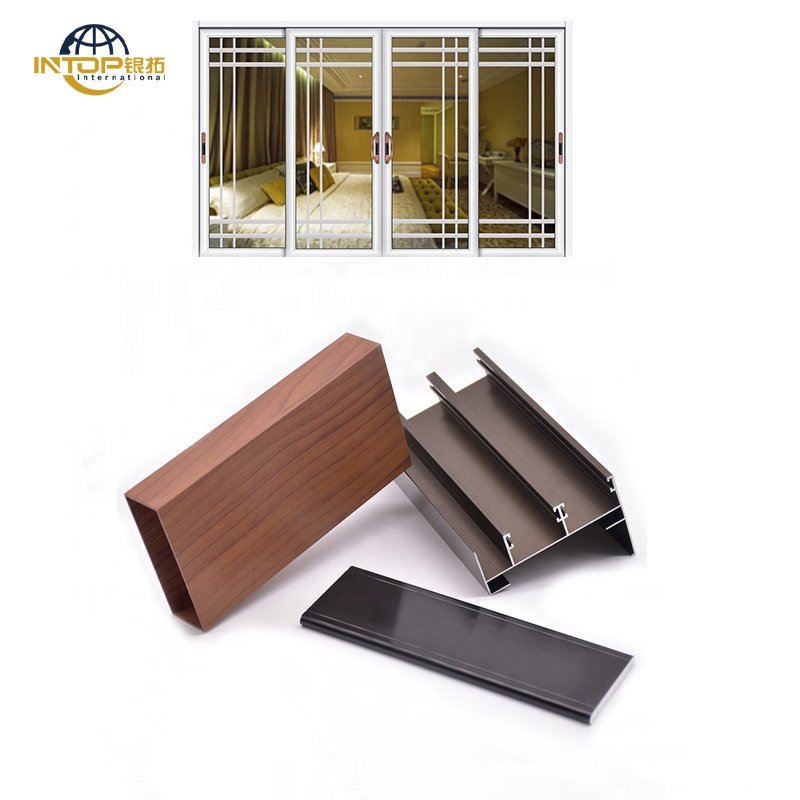Aluminum Profile For Pergola 6063 6061 Fence Aluminum Profiles Garage Door Extrusion Aluminium Profile