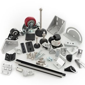 L Brackets Connector for Aluminum Profiles Angel Connection Support Accessories