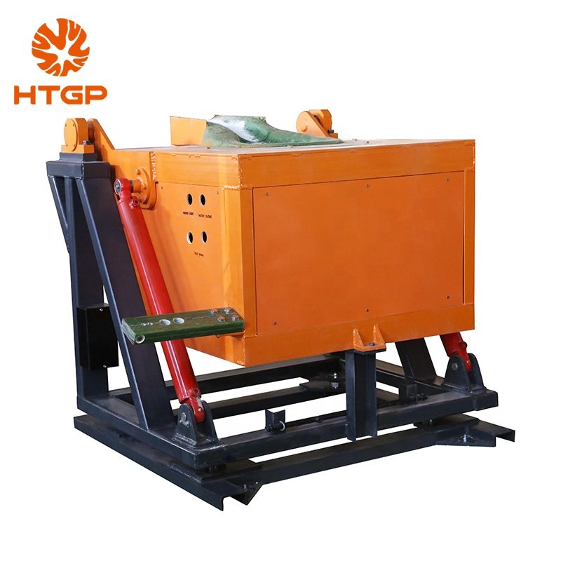 Waste scrap aluminum melting furnace automatic ingot conveyor continuous copper aluminum ingot production line casting machine