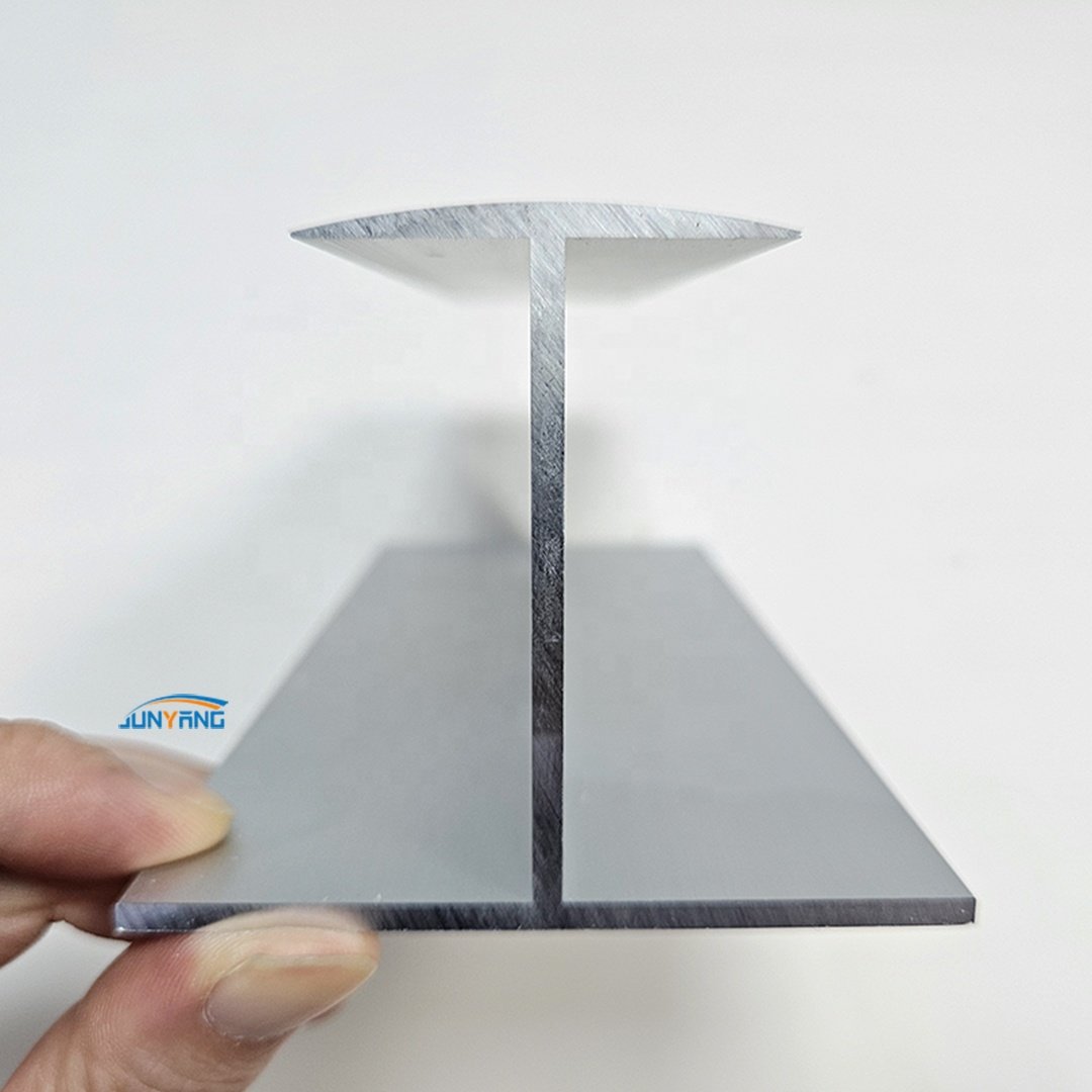 6061 6063 t5 t6 aluminum profiles supplier custom any size h-shape silver anodized aluminum extrus aluminum profile