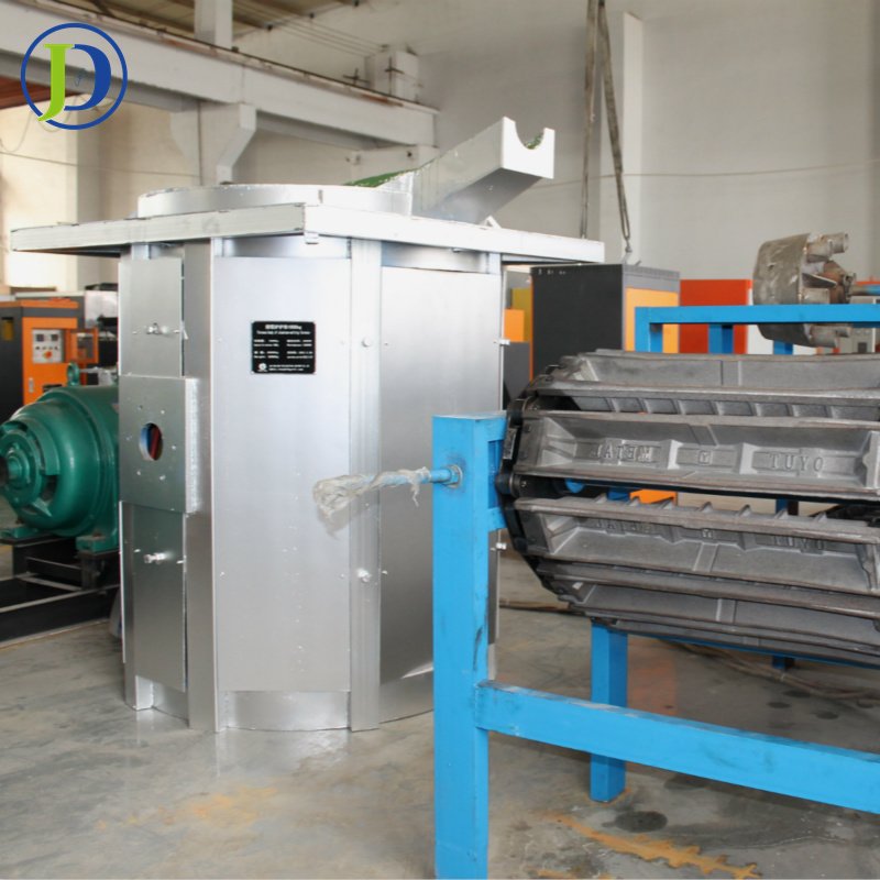 Professional manufacturer zinc ingot copper ingot aluminum alloy ingot casting machine
