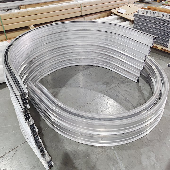 high-precision 6061 6063 6082 Aluminum Profile Bending Service