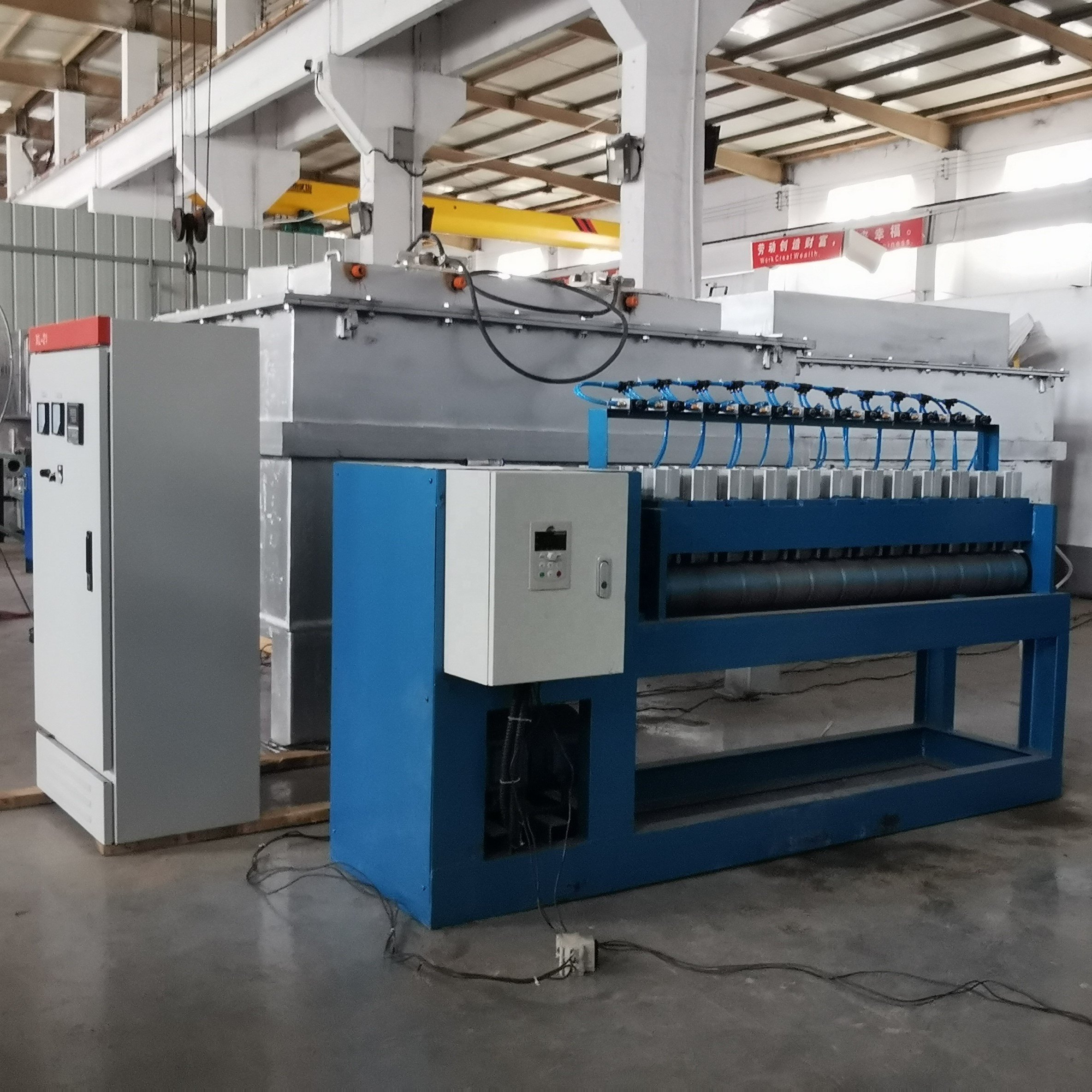 Luo yang Ju Dian Aluminum copper continuous casting machine production line for aluminum copper wire rod