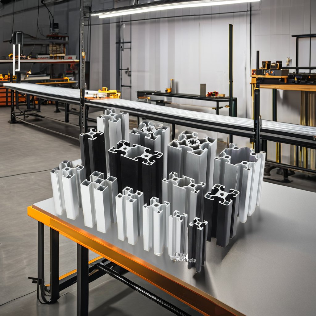 European Standard 4040 Aluminum Profile Extrusion Assembly Line 40*40 Aluminum Tube Industrial Aluminum Alloy LED Profile Light