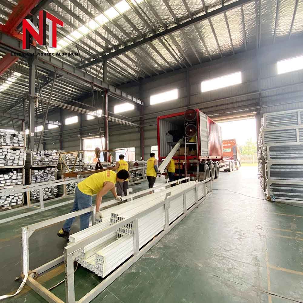 NUOTUO aluminium factory price China export to Australia aluminum casement profile aluminum for making windows and doors