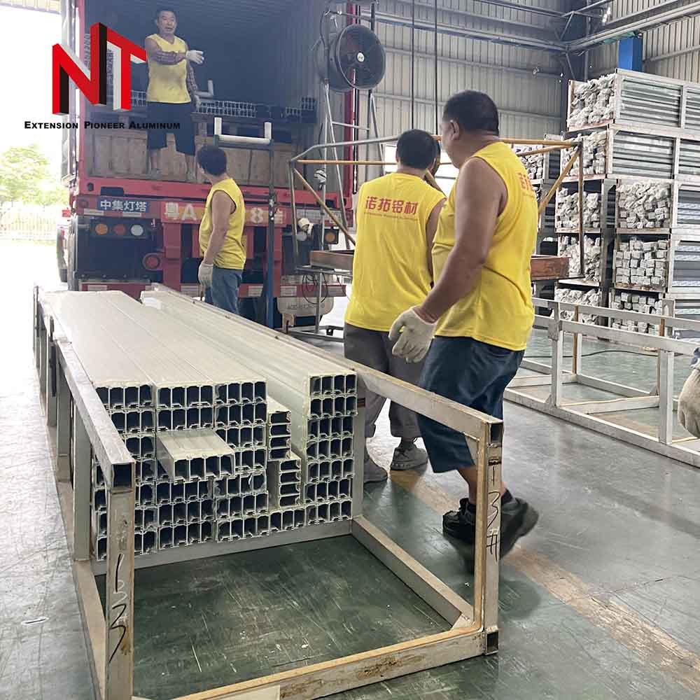NUOTUO aluminium factory price China export to Australia aluminum casement profile aluminum for making windows and doors