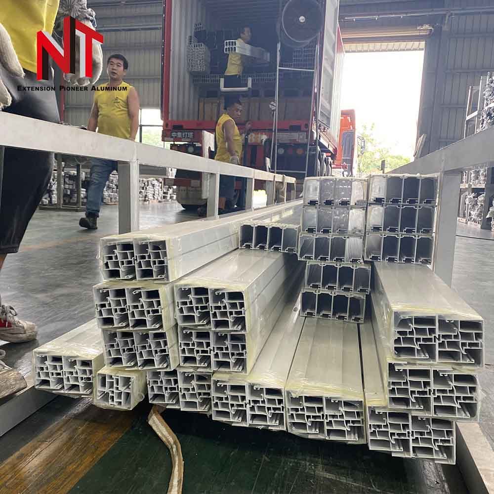 NUOTUO aluminium factory price China export to Australia aluminum casement profile aluminum for making windows and doors