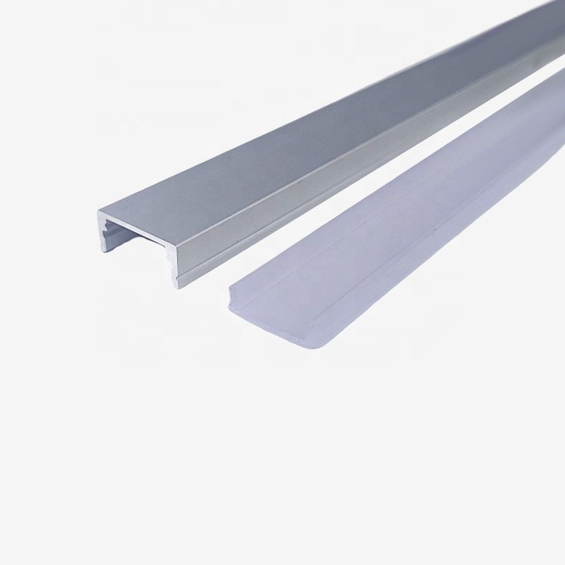Free samples Super Slim U Channel Flexible Curved Bendable Alu Extrusion Surface Aluminium Led Profile For LED Strip Light