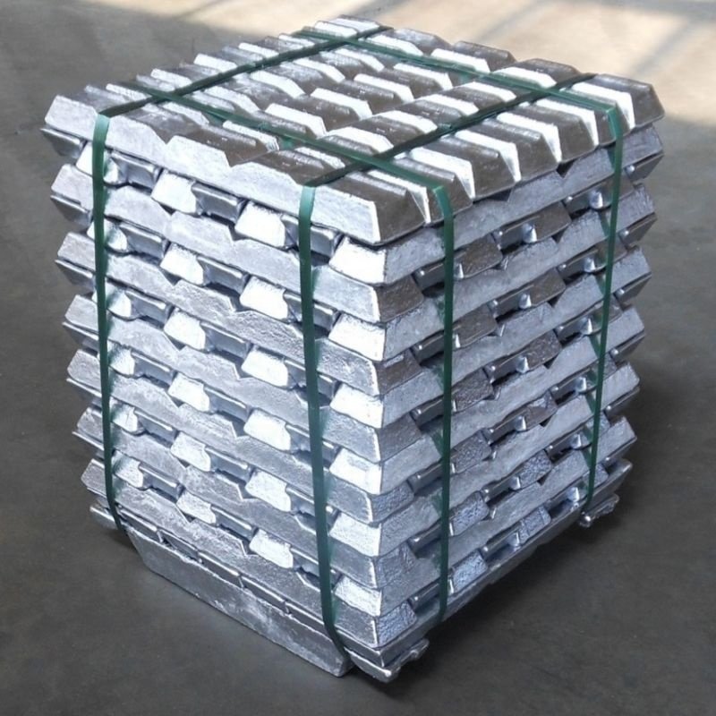 Aluminum ingot A7 99.7%and A8 99.85%aluminium alloy ingot