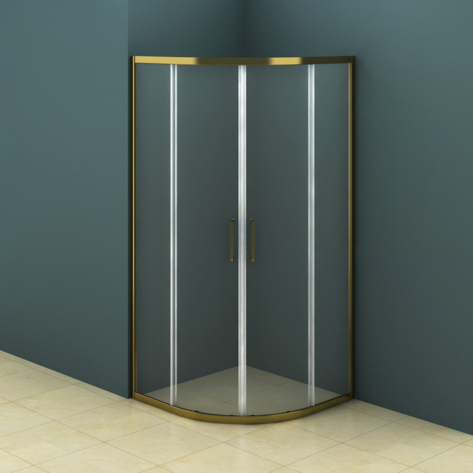 Wholesale Aluminum American Canada mat chrome finish Shower door kits Aluminum Profile factory directly