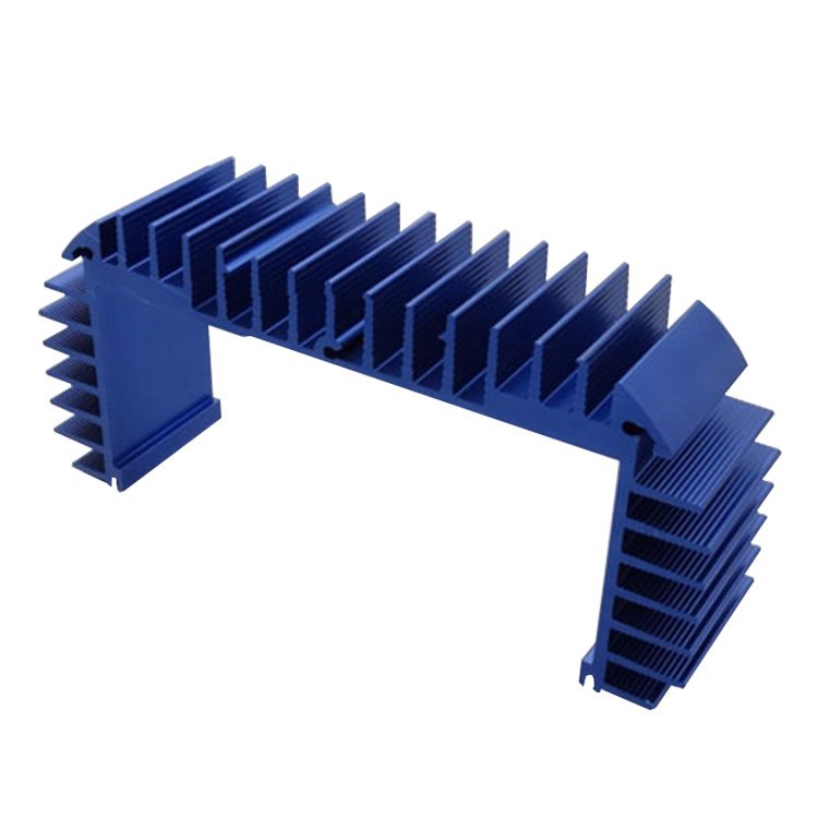 Round Large Custom Heat Sink Aluminium Extrusion Profile Heatsinks
