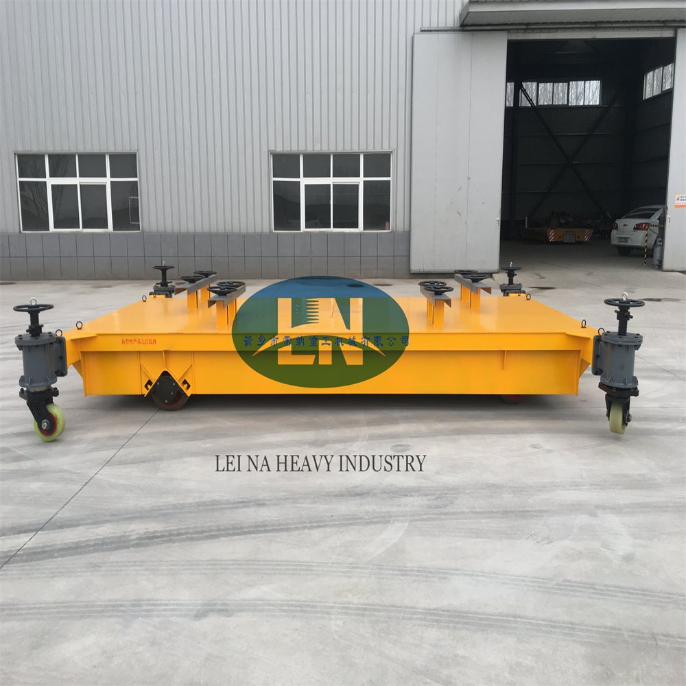 Pyrolysis Industry Aluminium Ingot Plant Transfer Electric Trackless heavy duty Battery Transfer Cart price