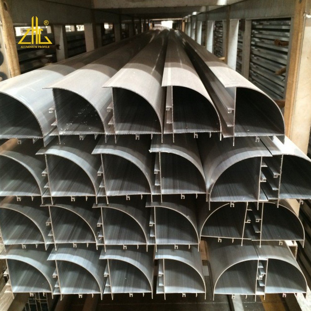 Triangular tube aluminum extrusion profile supplier oem price per kilogram