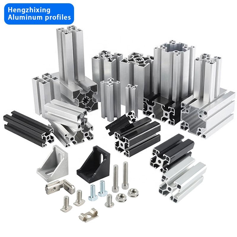 Aluminium Profile 15*15 Extruded Aluminium Profile Linear European Standard