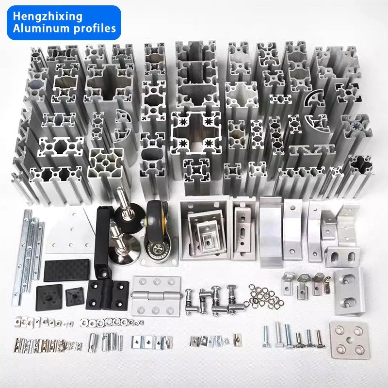 Aluminium Profile 15*15 Extruded Aluminium Profile Linear European Standard