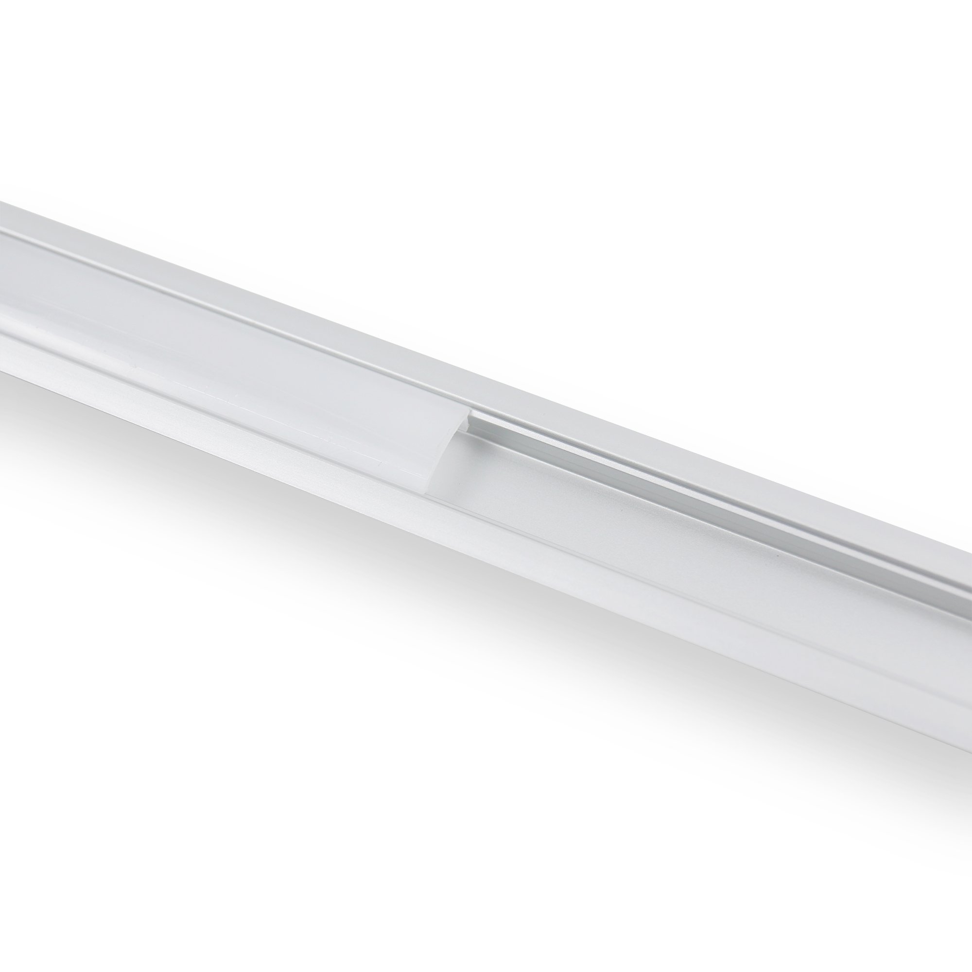 Recessed frame led aluminum profile led edge lit profile aluminium black led profile