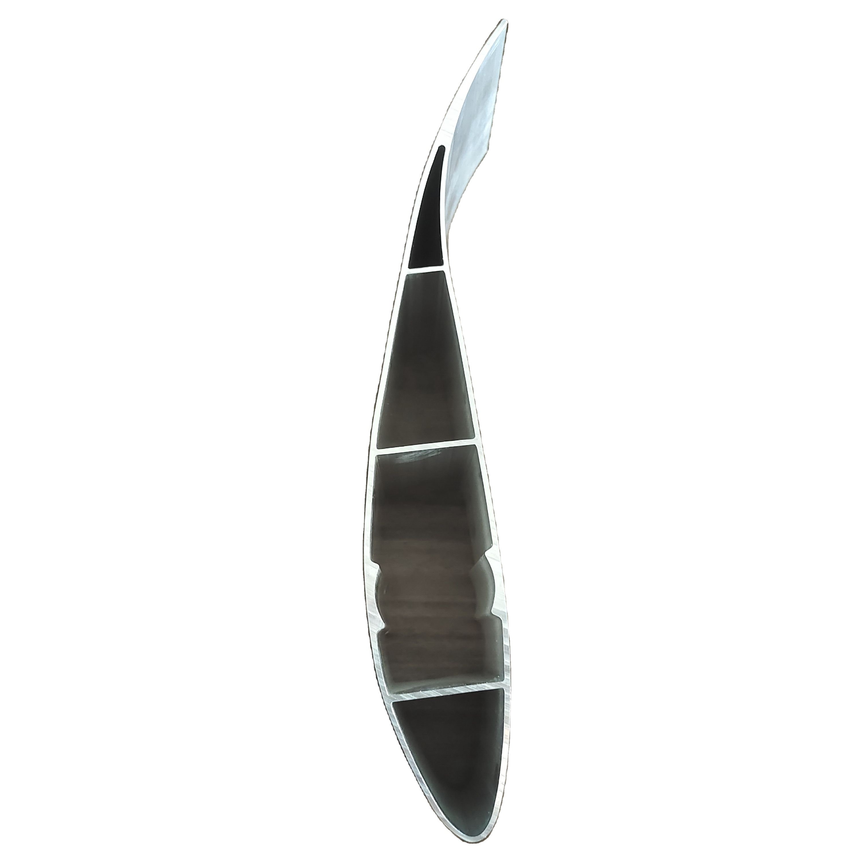 Aluminum Louvers Custom Profile for Window/Door/Roof Pergola Large Airfoil Blade 6063 Aluminum profiles
