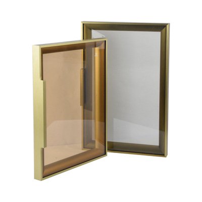 Wholesale Aluminum Sections White Powder Coat Wardrobe Cabinet Door Aluminium Profile