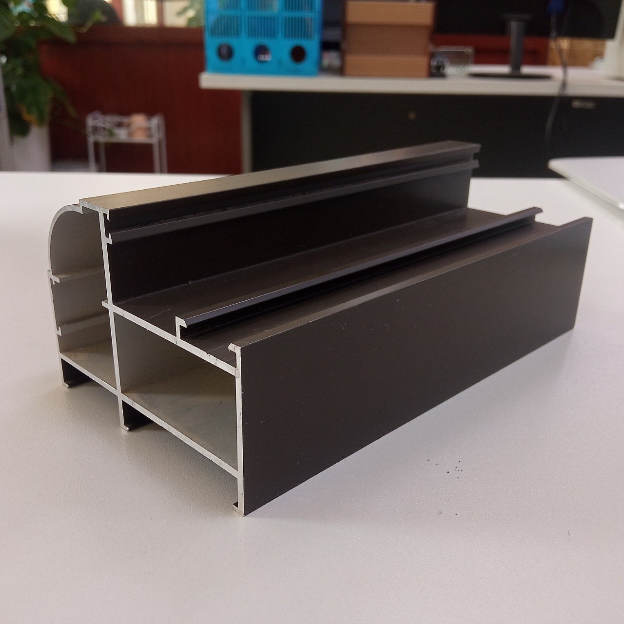 Aluminium Window Door Frame Profile anodised , industrial quality 6000 serious aluminium profile extrusion in vietnam