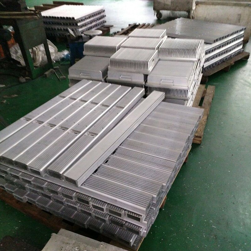 Aluminum Anodized Metal Parts High Quality Custom Recessed Aluminum Profile LED Channel Floor Decoration