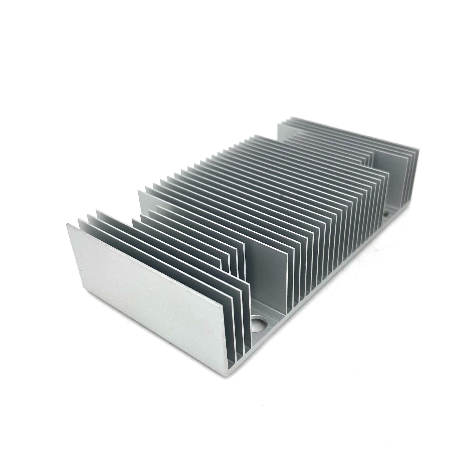 Custom Anodized Aluminum Heatsink Extrusion Aluminum Extruded Profile Power Supply Inverter