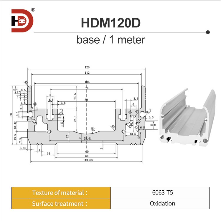 120mm wide linear module aluminum profile fully enclosed screw slide guide rail synchronous belt rack automation module