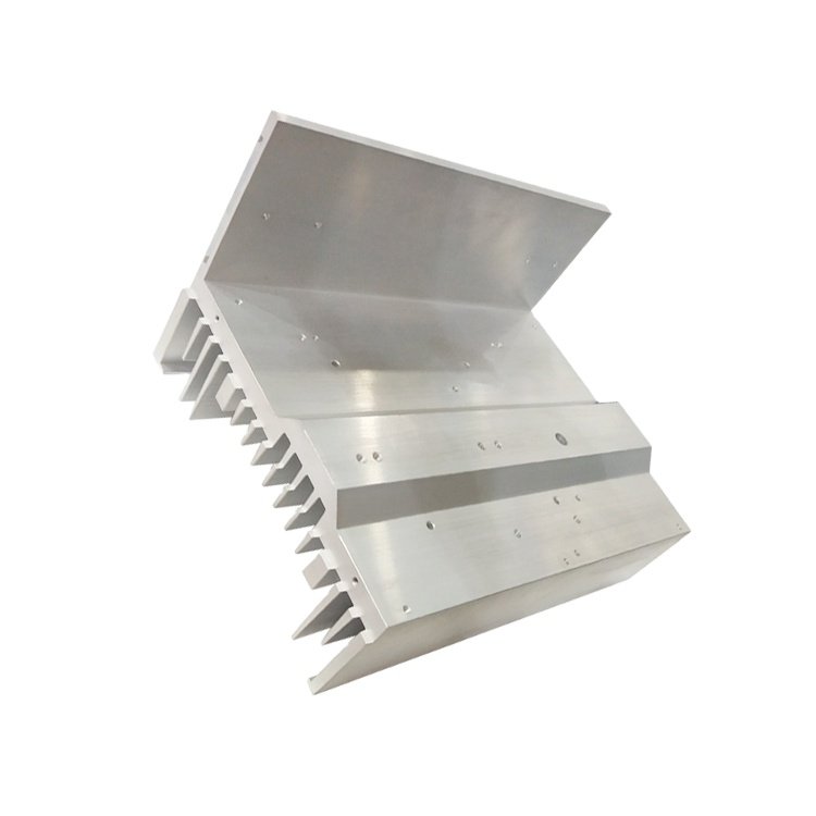 aluminum extrusition anodizing heat sink Aluminium Heatsink Profile with cnc machining