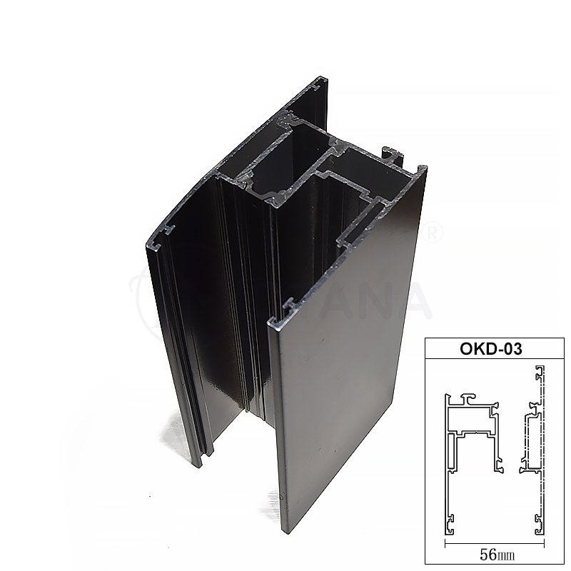 European aluminium window extrusion profiles for insulation window aluminum profile for windows OKD03