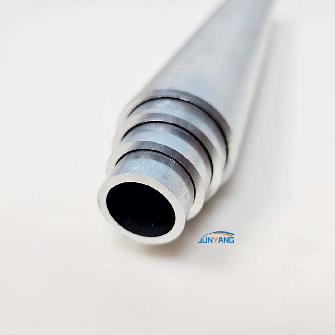 6061 6063 T5 T6 Tent Mosquito Net Telescopic Aluminum Round Tube Extruded Aluminum Profile