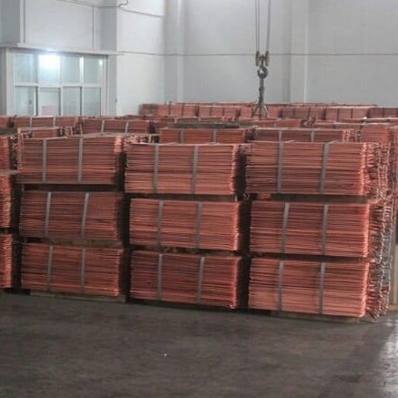 company discount Copper Ingots Pure Copper Ingot 99.999% hot sale