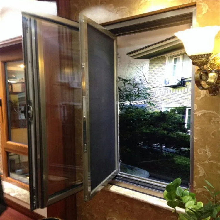 Morroco horizontal insect aluminium Alloy profile fly window screen,Aluminium Screen Frames Fly,aluminium profile fly screen
