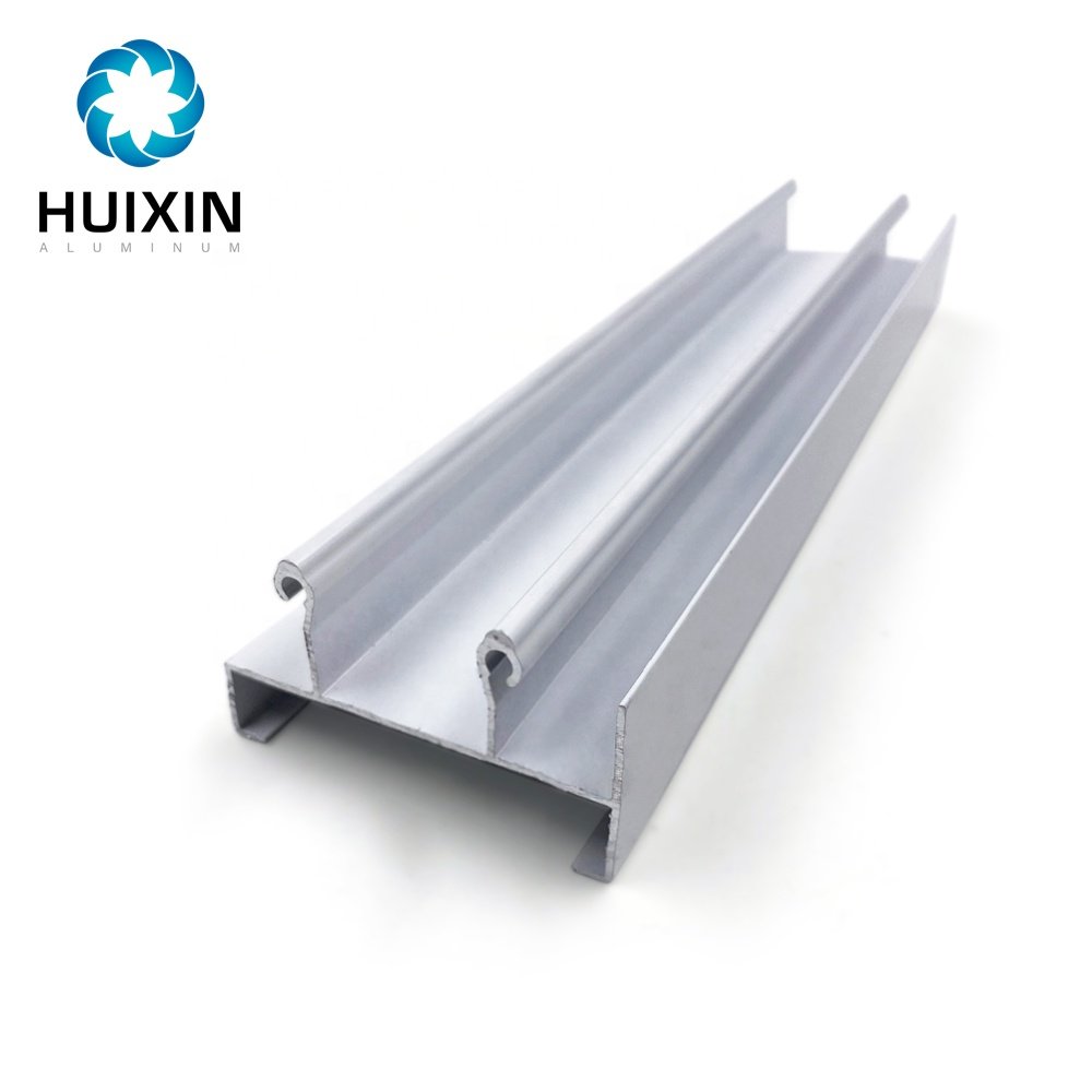 Traditional Dominican Powder Coating Aluminium Aluminium Sliding Windows Profiles