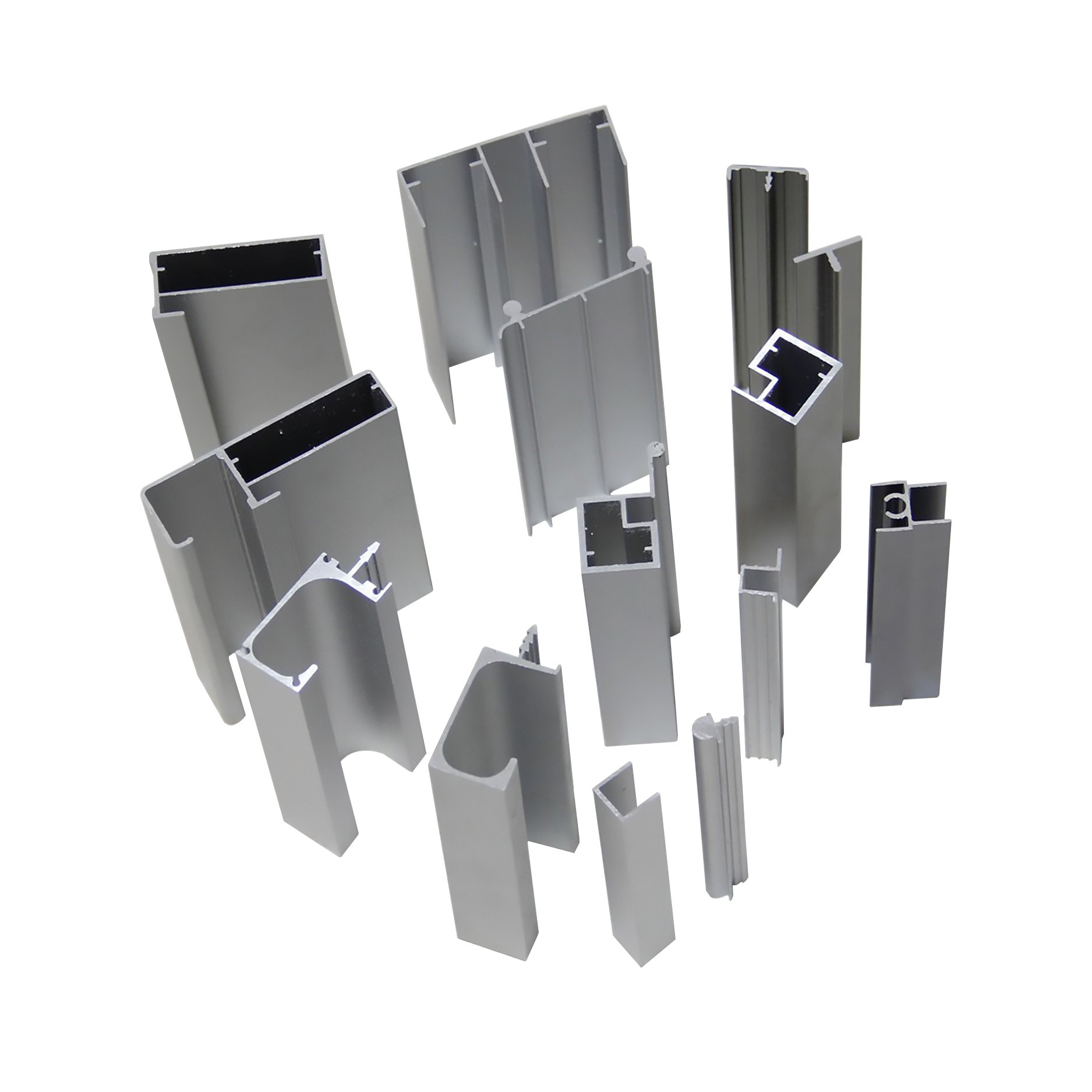 Customized OEM Aluminum Furniture Profiles, Kitchen Cabinet Aluminum Profile,Glass Frame Profile With Anodize Treatment