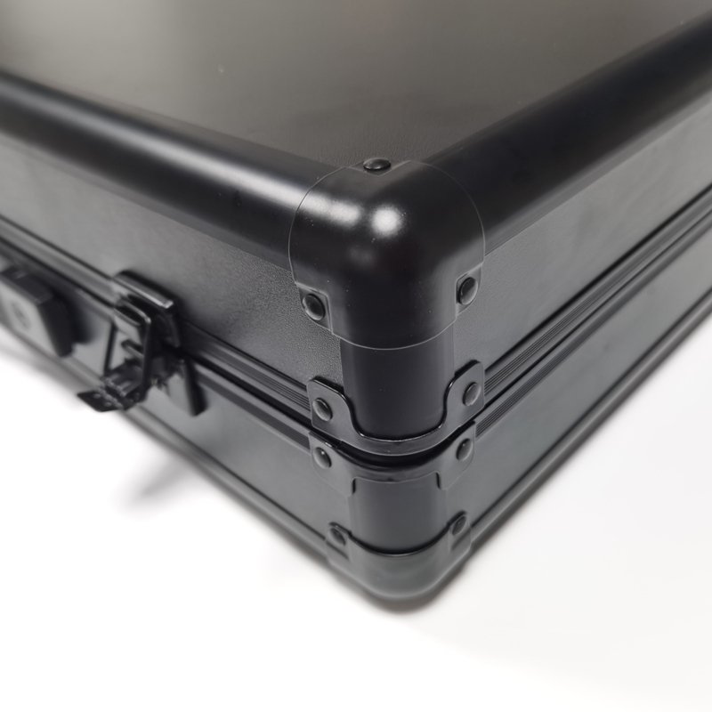 Aluminum extrusion sample suitcase for led strip aluminium profile and led channel custom sample box
