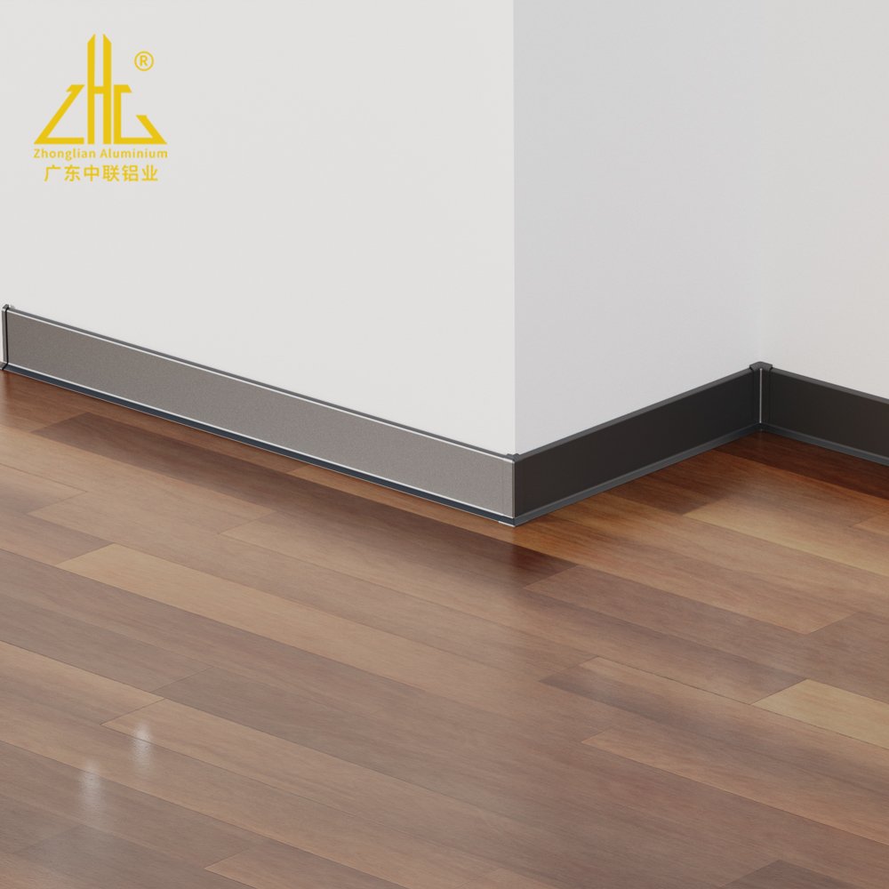 Decorative Aluminum Baseboards Aluminum Skirting Profiles Aluminum Baseboards
