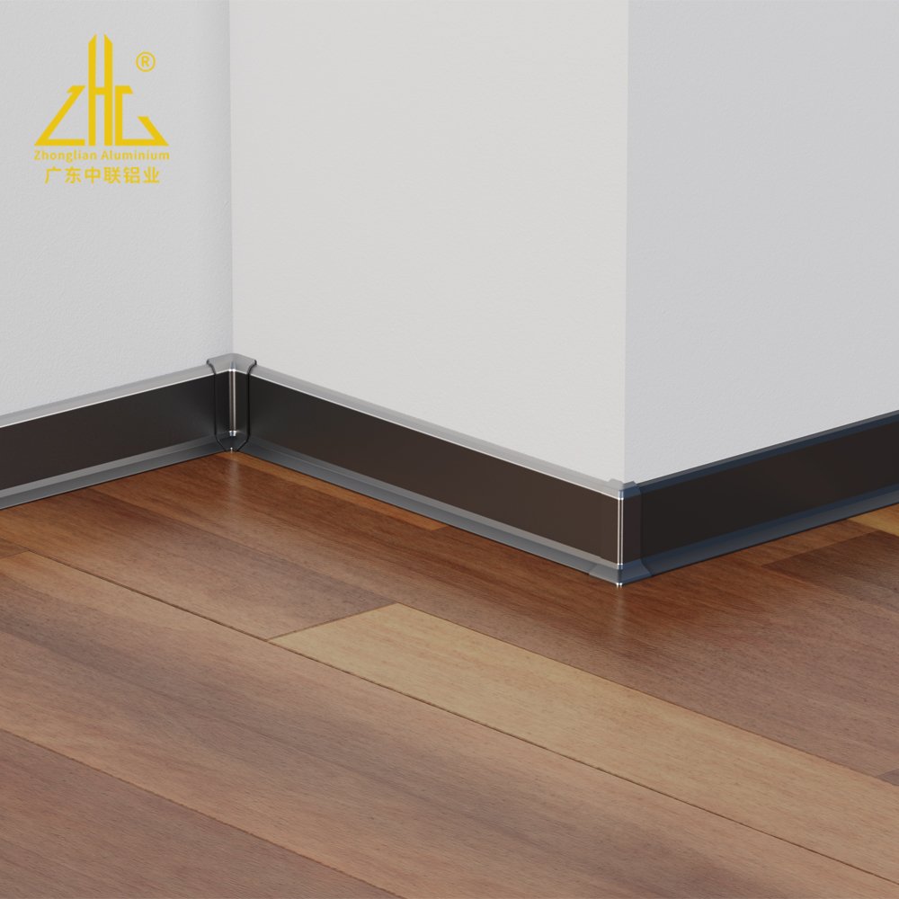 Decorative Aluminum Baseboards Aluminum Skirting Profiles Aluminum Baseboards