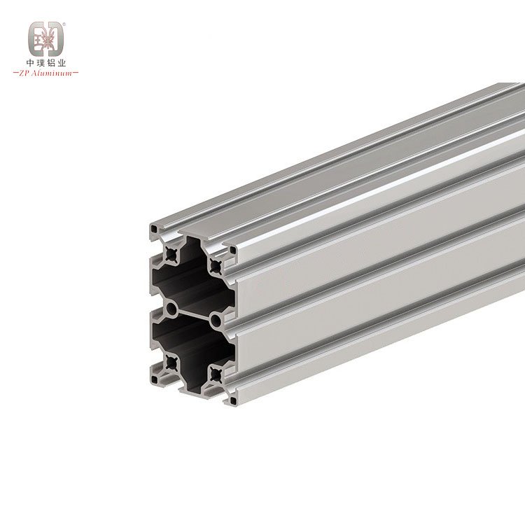 4040 4080 V-Slot C-Beam custom industrial 4080 aluminum extrusion black anodized 6063 t8 slot aluminium profiles
