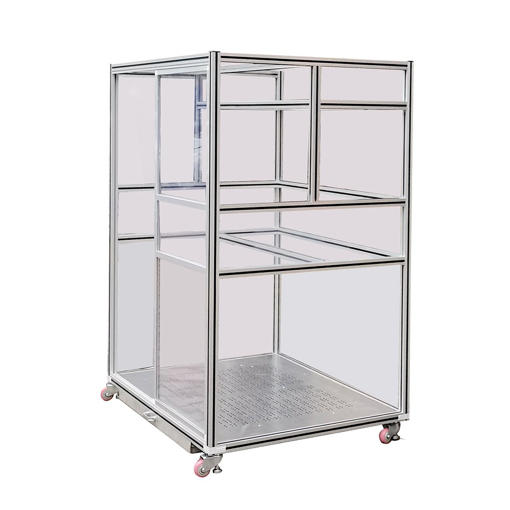 Industrial clean bench aluminum profile frame 40*40 extrusion profile for clean bench with FFU BFU