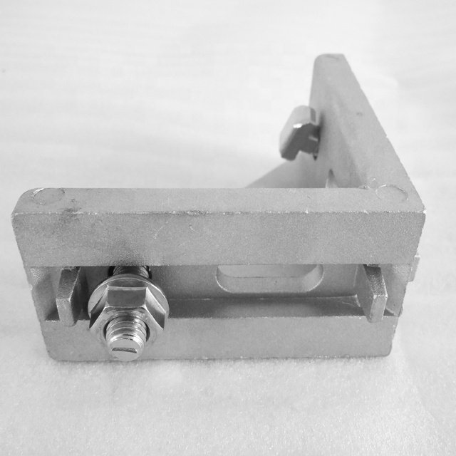 Extruded Aluminium Corner Joint CNC Aluminium Profile 45 Degree Angle Bracket