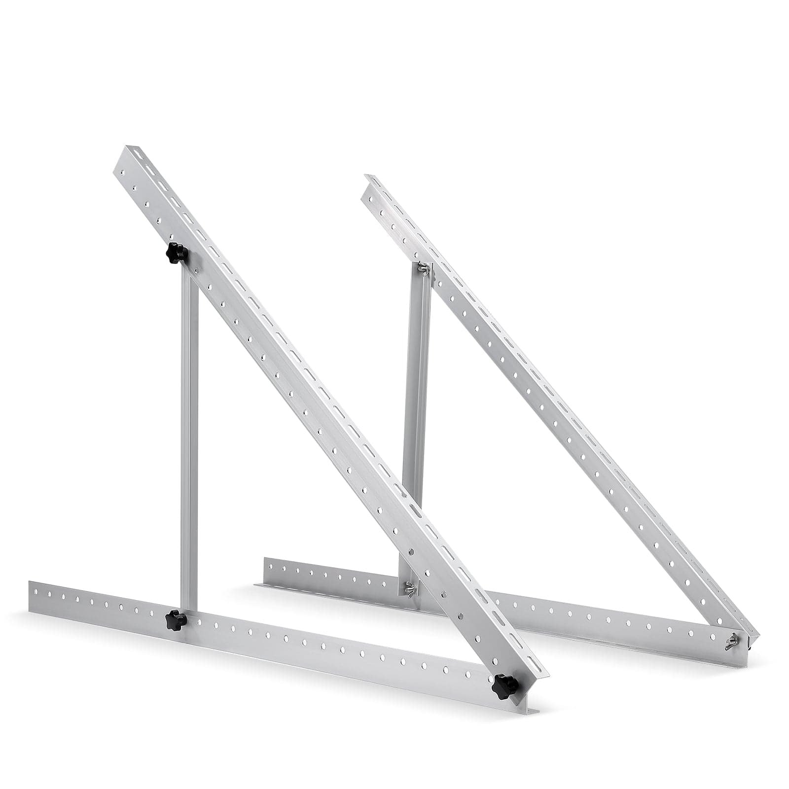 solar aluminum profile panel ground mounting system kit pv module bracket for solar panel